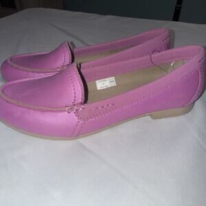 Crocs Shoe Womens 7 Pink Marin Colorlite Loafers Casual Slip On